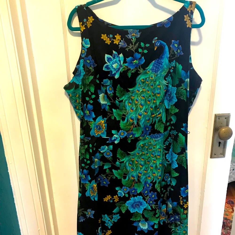 Heart of Haute Peacock Dress